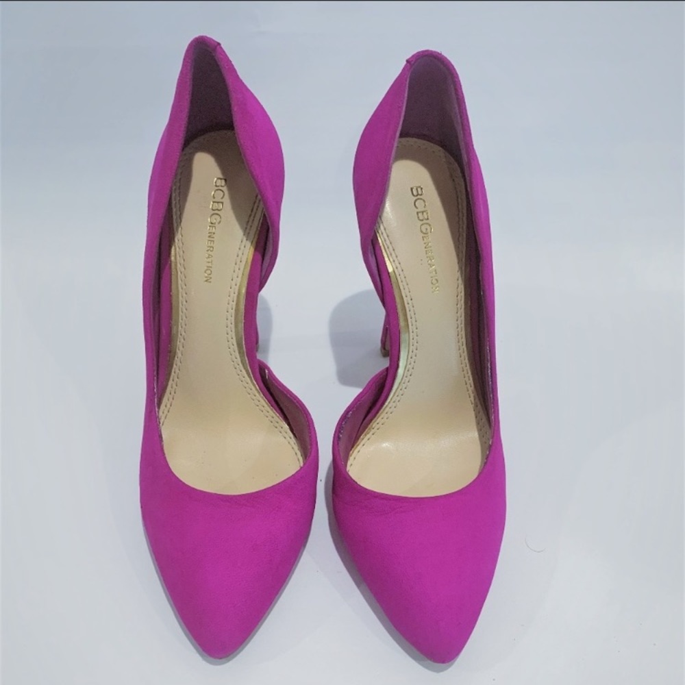 BCNGeneration Fuschia Suade Pumps